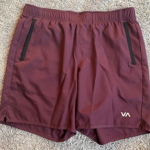 RVCA YOGGER IV ATHLETIC SHORTS 17"